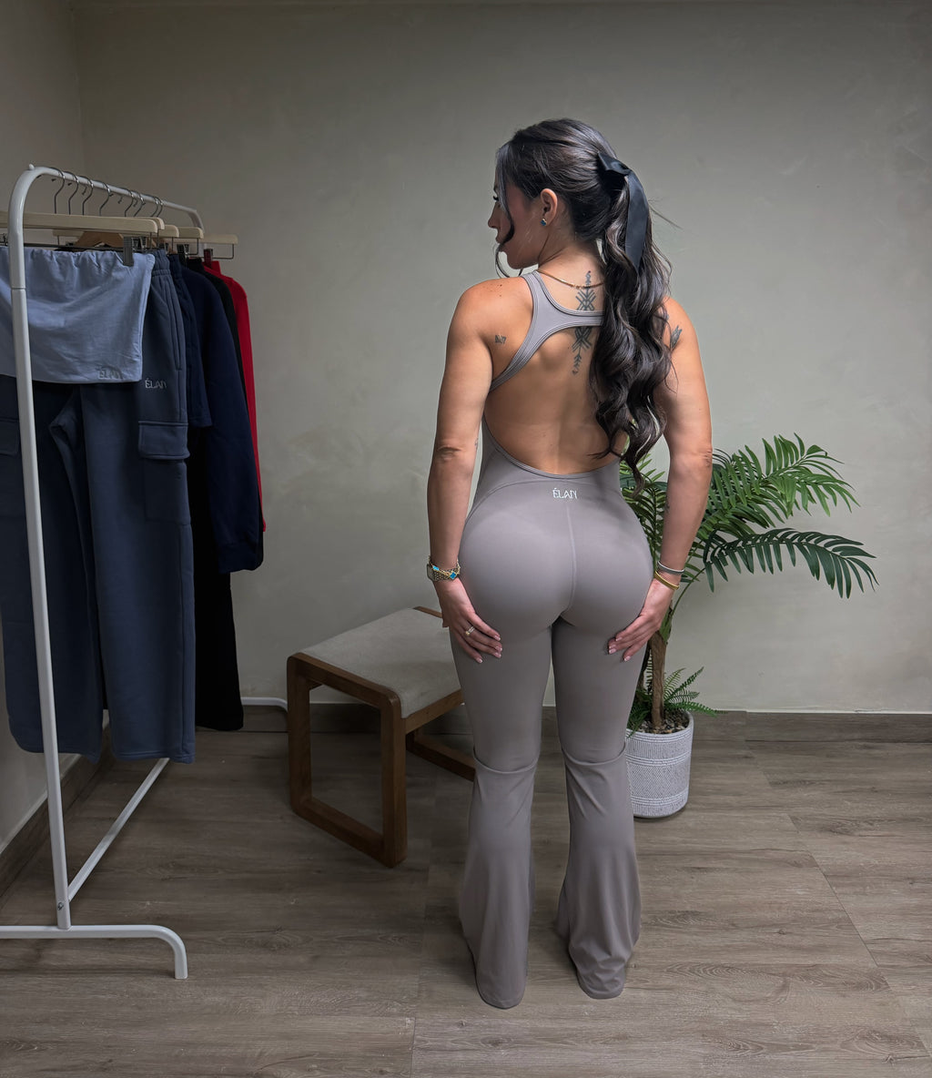 GRAY JUMPSUIT